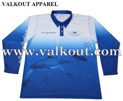 Custom Pro Fishing & Angler Jerseys .
